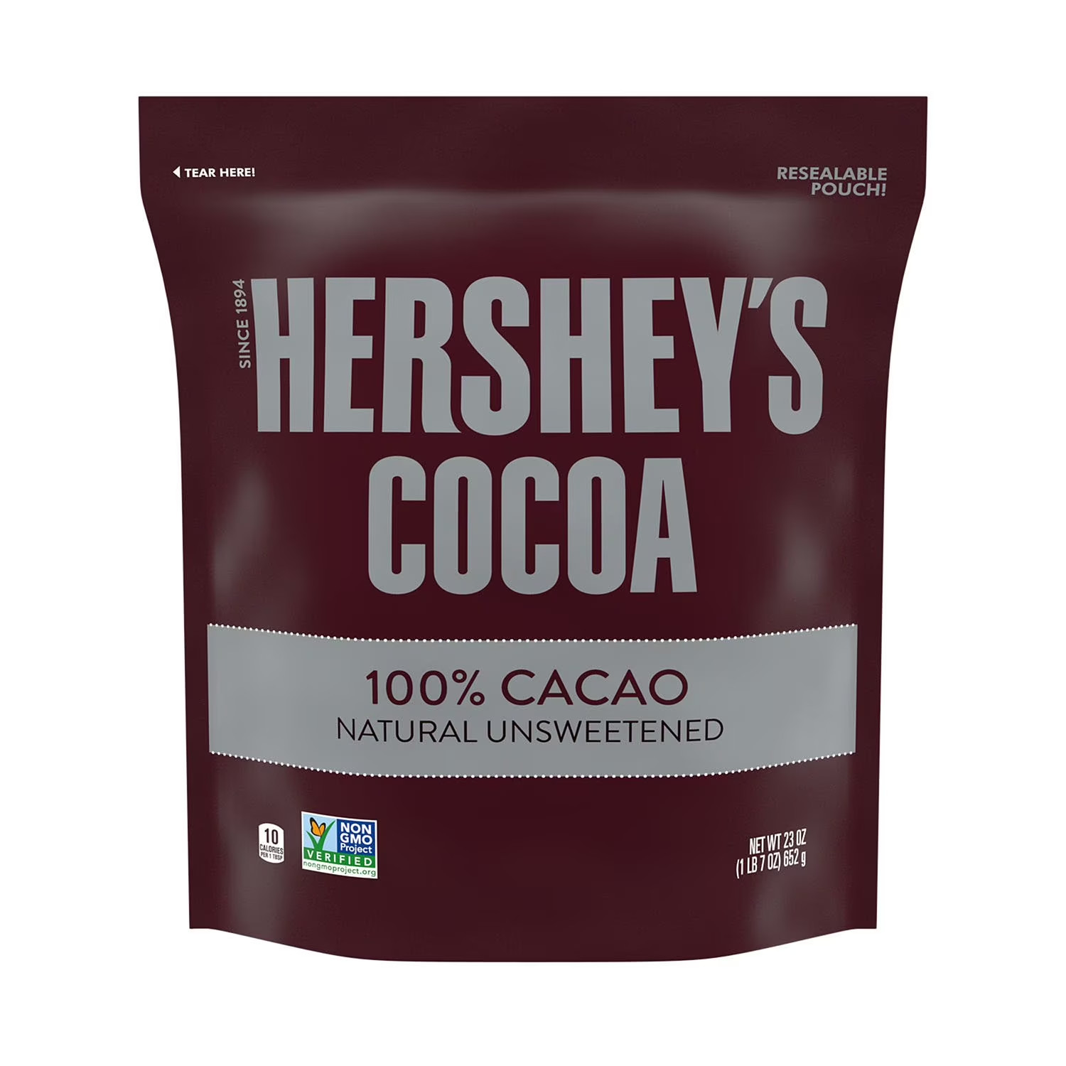 Hershey’s Cocoa 100% Cacao Natural Unsweetened 23 oz Baking Powder.