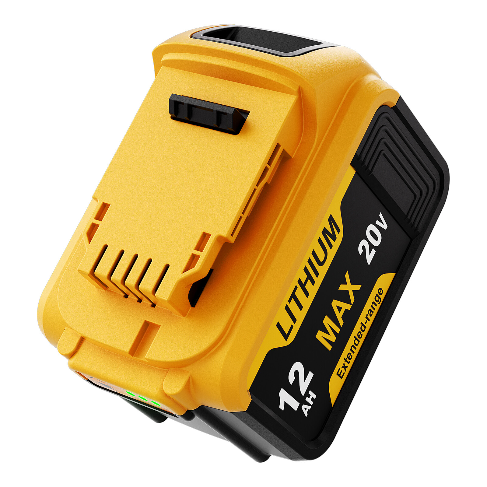 Replacement for DeWalt DCB210 20V MAX 12Ah 10Ah Li-Ion Battery 20 Volt DCB210-2