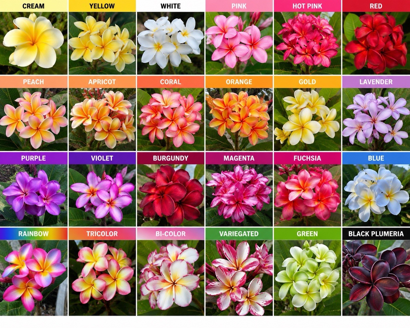 20 Plumeria Seeds FRANGIPANI ASSORTED ” MIXED Tropical pack