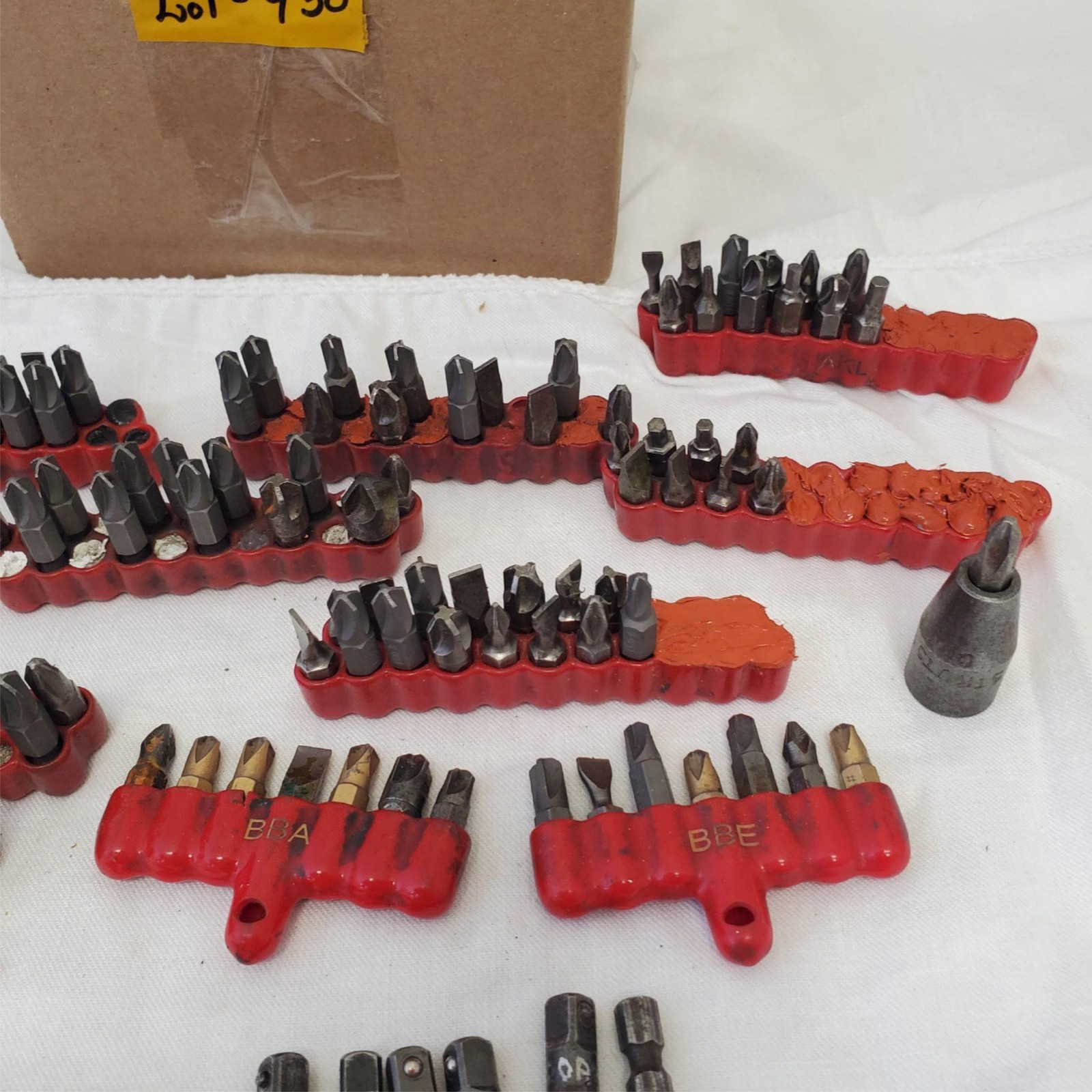 Assorted Mixed Lot Screwdriver Bits Holders Extensions Torx Hex LOT-930