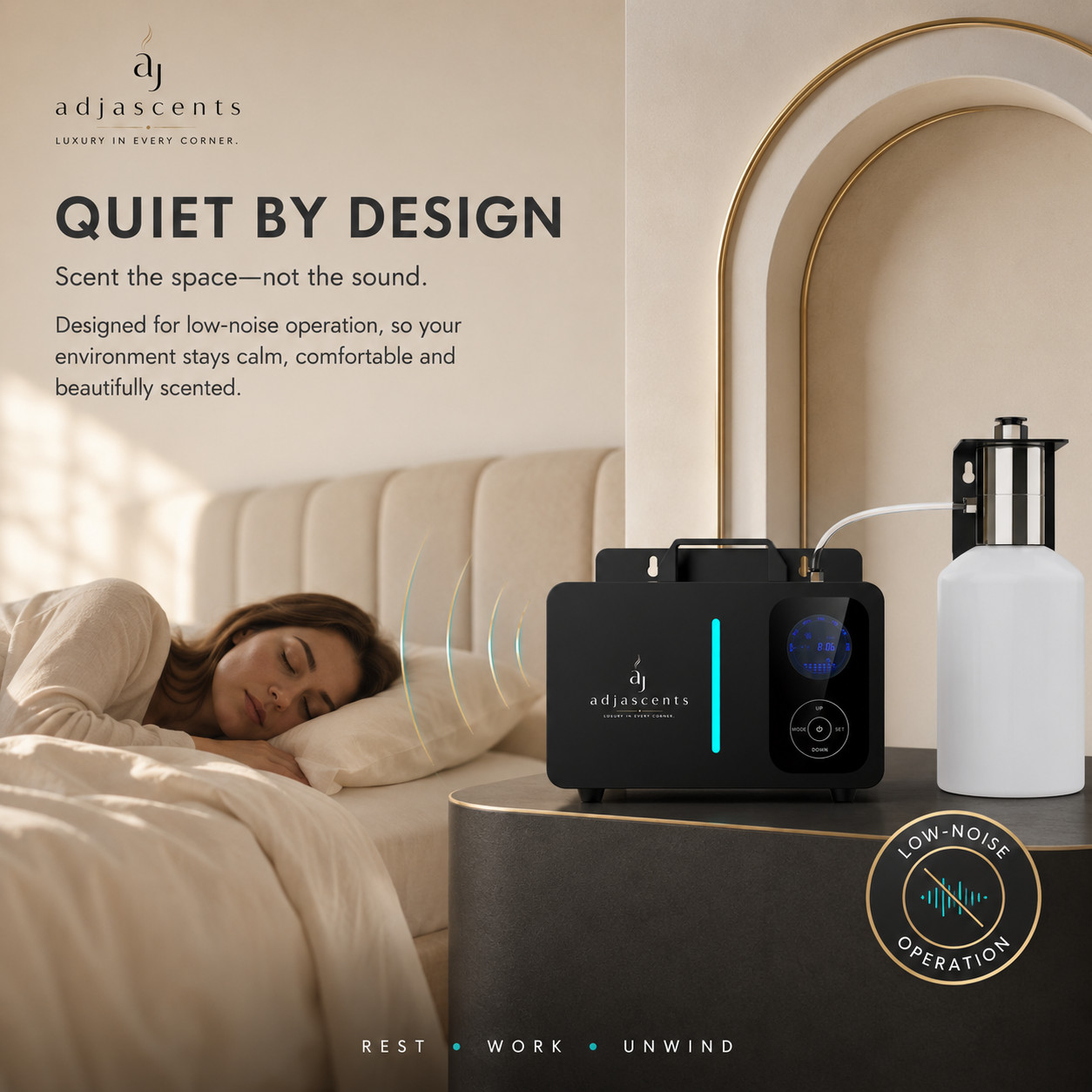 1000ml HVAC Scent Diffuser/ Museum360/ Presi/Aroma360/ Hotel Collection 6500ft²+