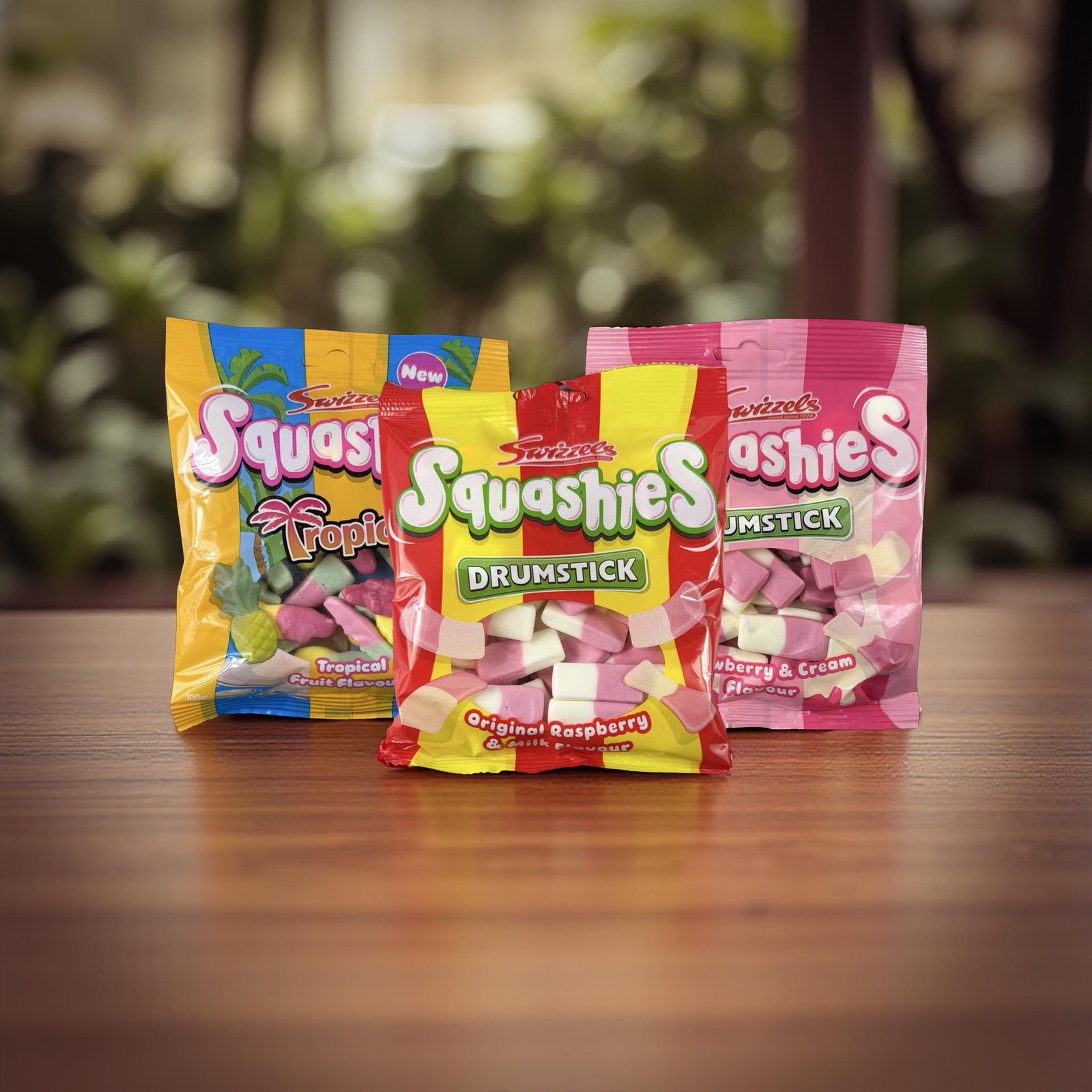 Swizzels Squashies Imported Candy – 100 g Bag | Choose Flavor | Soft & Squishy S