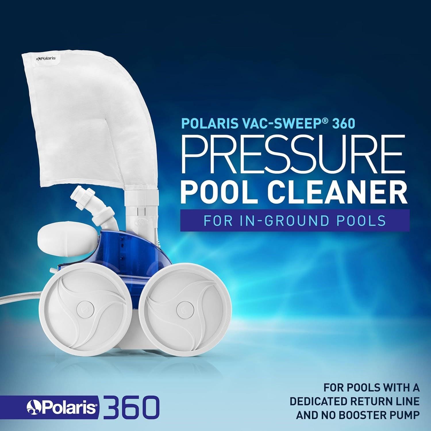 Polaris 360 Pressure Side Automatic Pool Cleaner F1