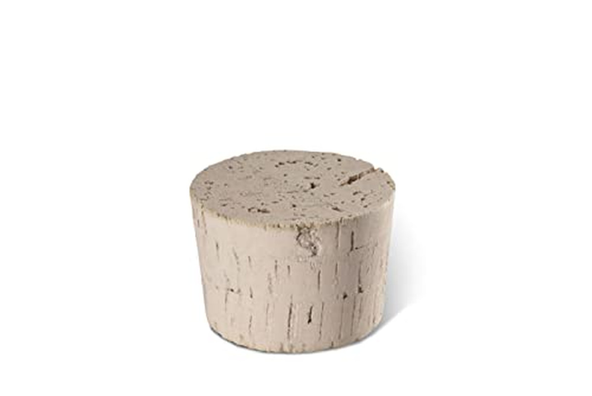 Widgetco Size 30 Large Cork Stoppers, Standard Grade, Regular Length, Tapered Co