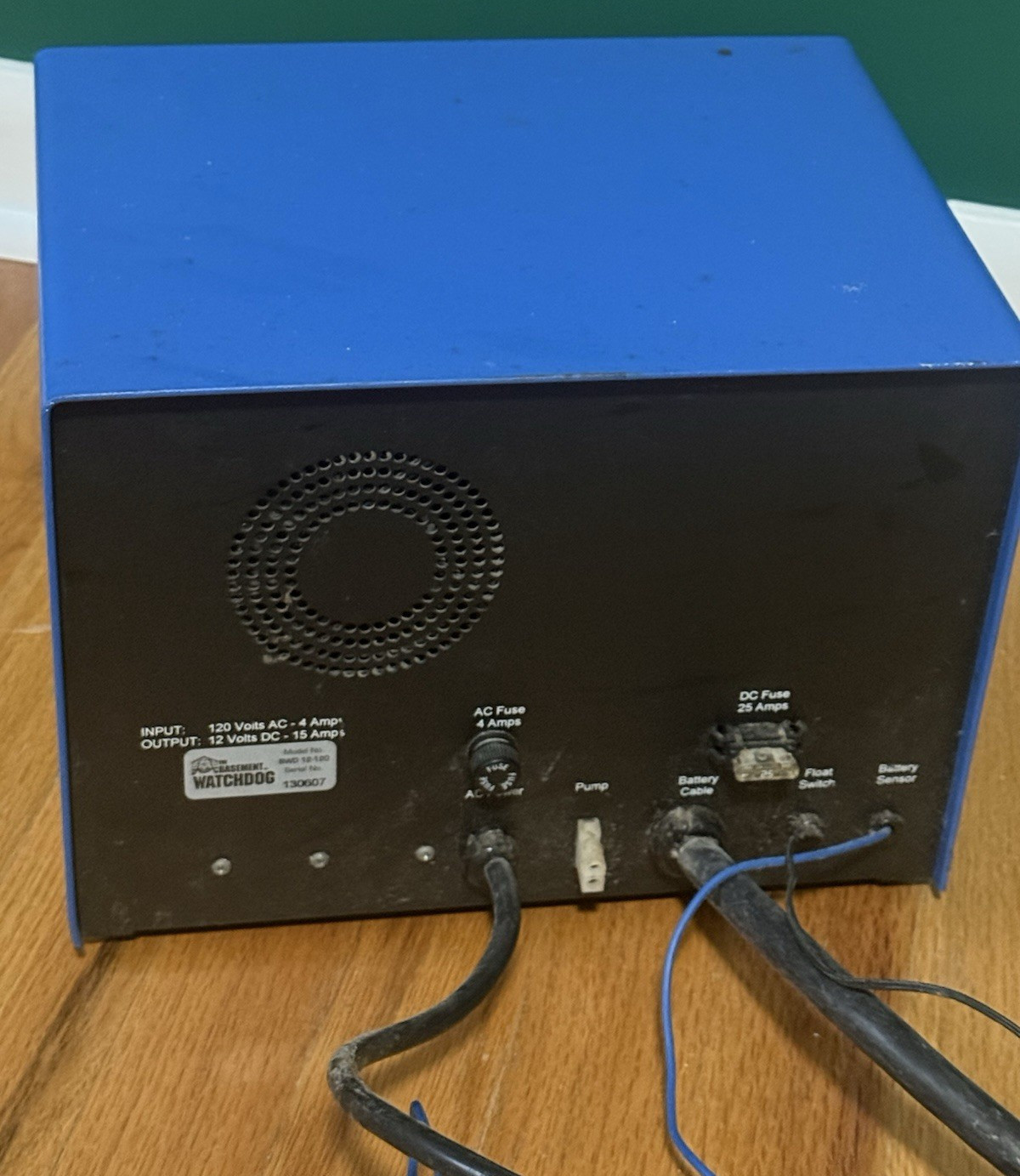 The Basement Watchdog Controller BWD 12-120 Computer Control Unit Battery Backup
