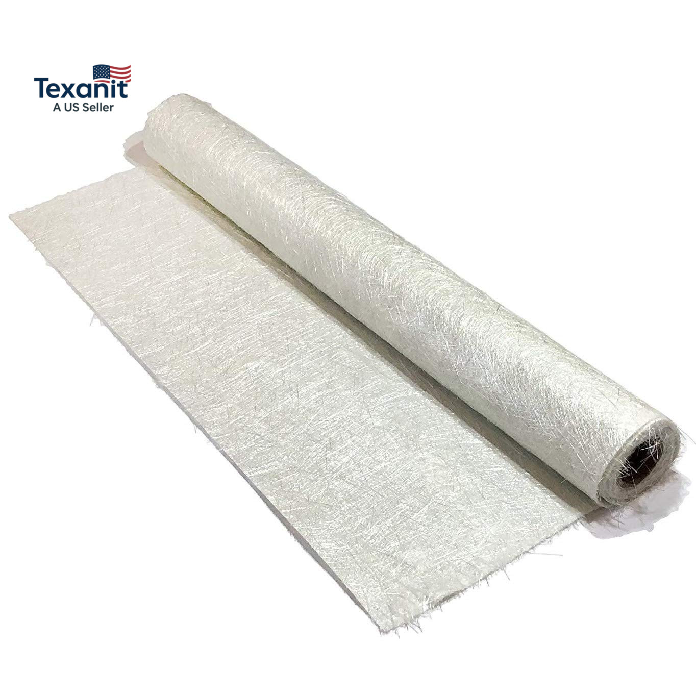 Fiberglass Chopped Strand Cloth (1.5 Oz, 50 Inch X 10 Yard)