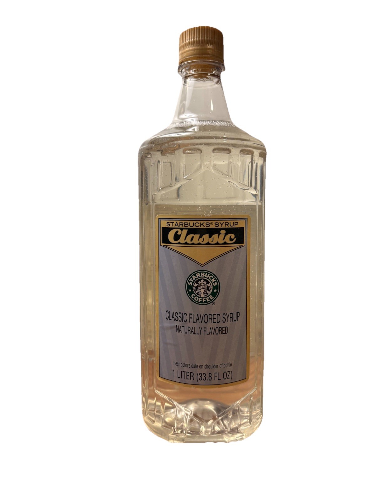 Starbucks Classic Flavored Syrup 1 Liter 33.8 Oz Bottle Exp 5/6/2026