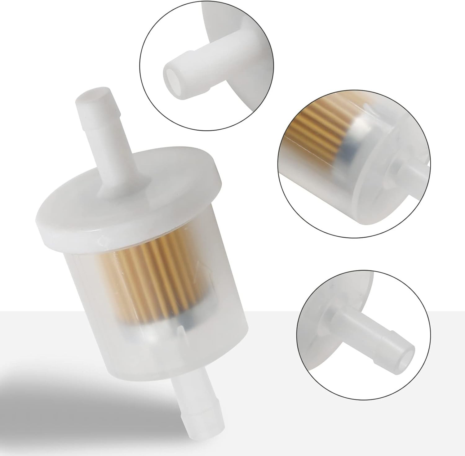 5pcs Fuel Filter For BRIGGS & STRATTON Lawn Mower 493629 691035 49019-7001 5065D