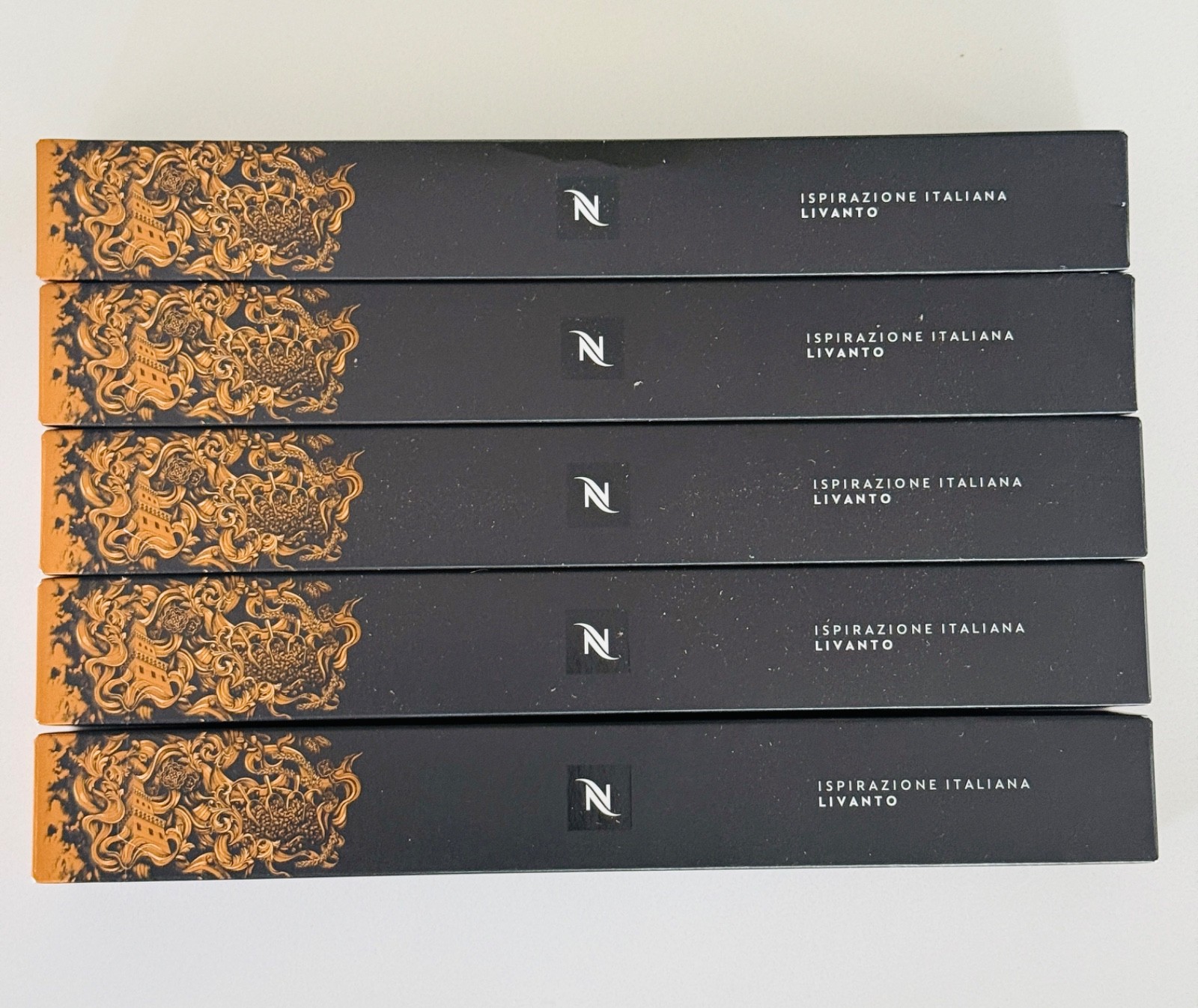 Nespresso Original Livanto Coffee Ispirazione Italiana 50 Capsules Brand New