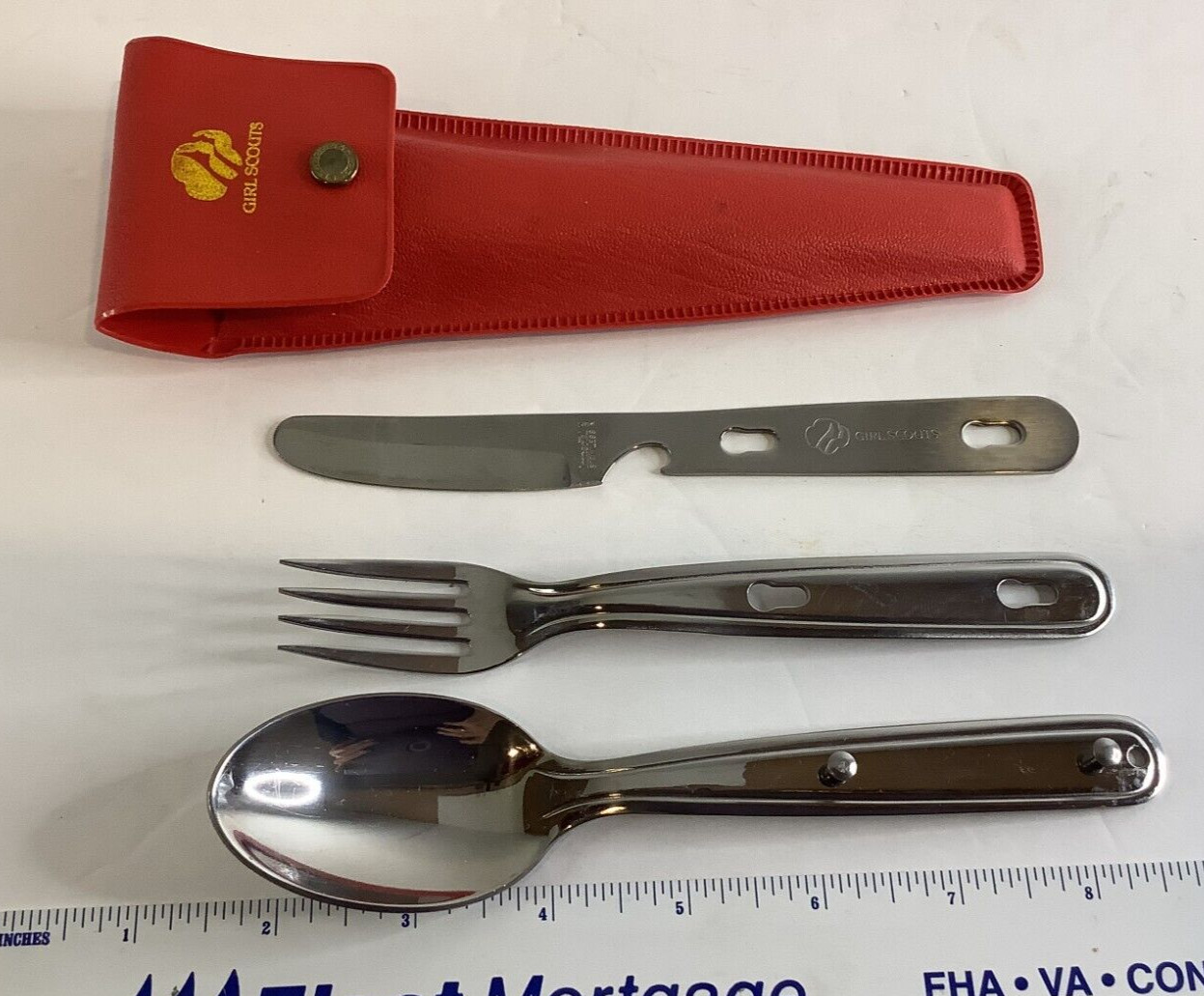 Girl Scouts Imperial Stainless Camping Silverware Flatware