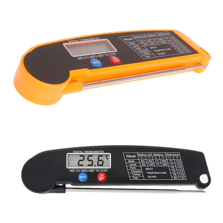 Instant Read Digital Meat Thermometer BBQ Grill Smoker For Kitchen Food Cooking