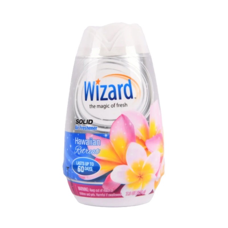 12x Wizard Solid Air Freshener Hawaiian Retreat 7.8oz