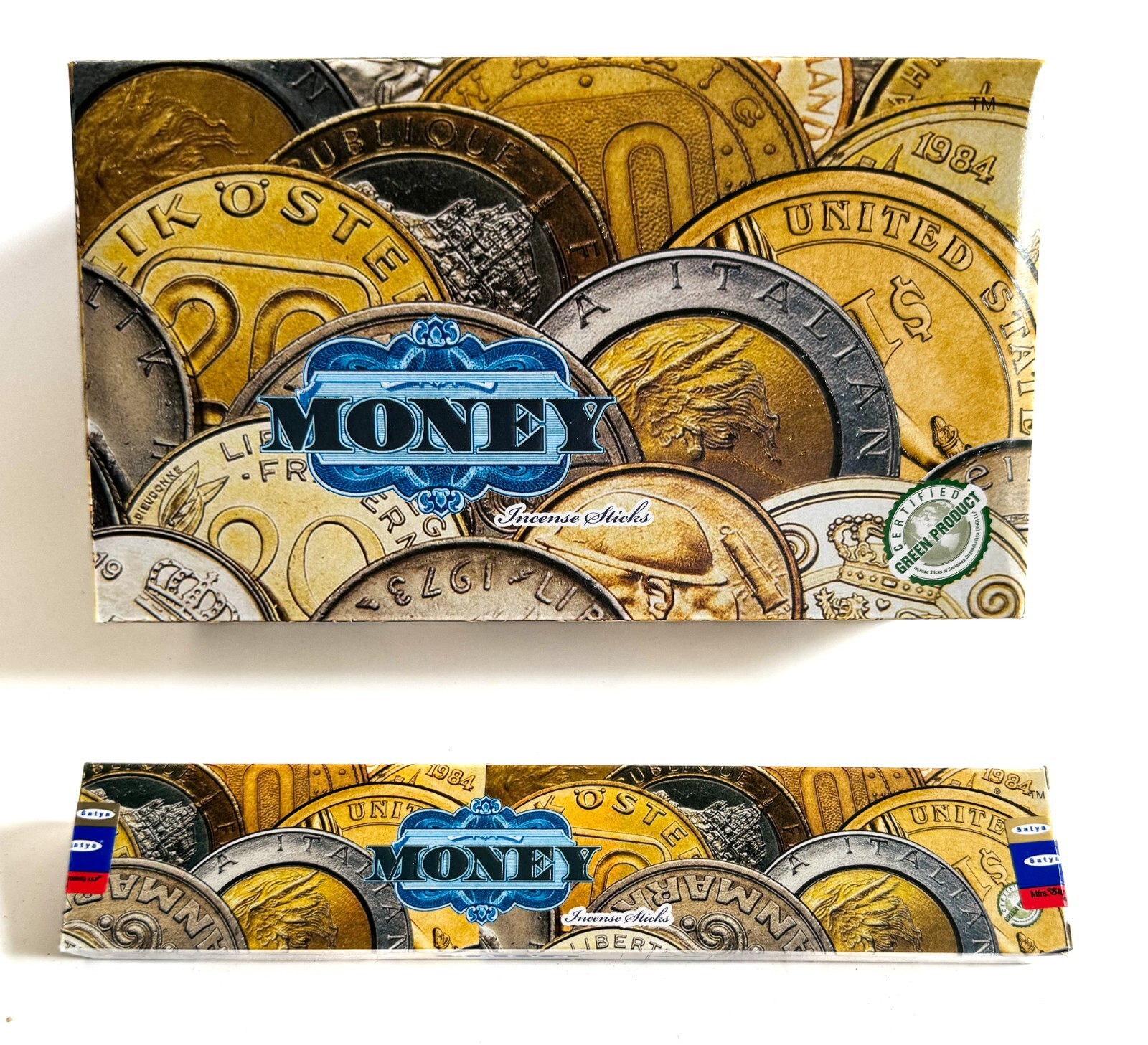 Satya Money Incense Sticks – Pick 15-30-60-90-180 gms – Free Shipping!