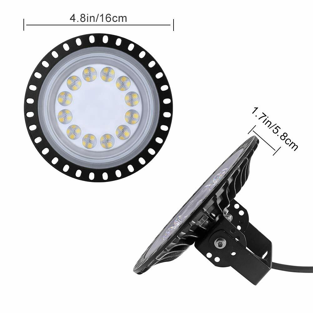 800W 500W 300W 200W 100W LED UFO High Bay Light GYM Factory Warehouse Lamp