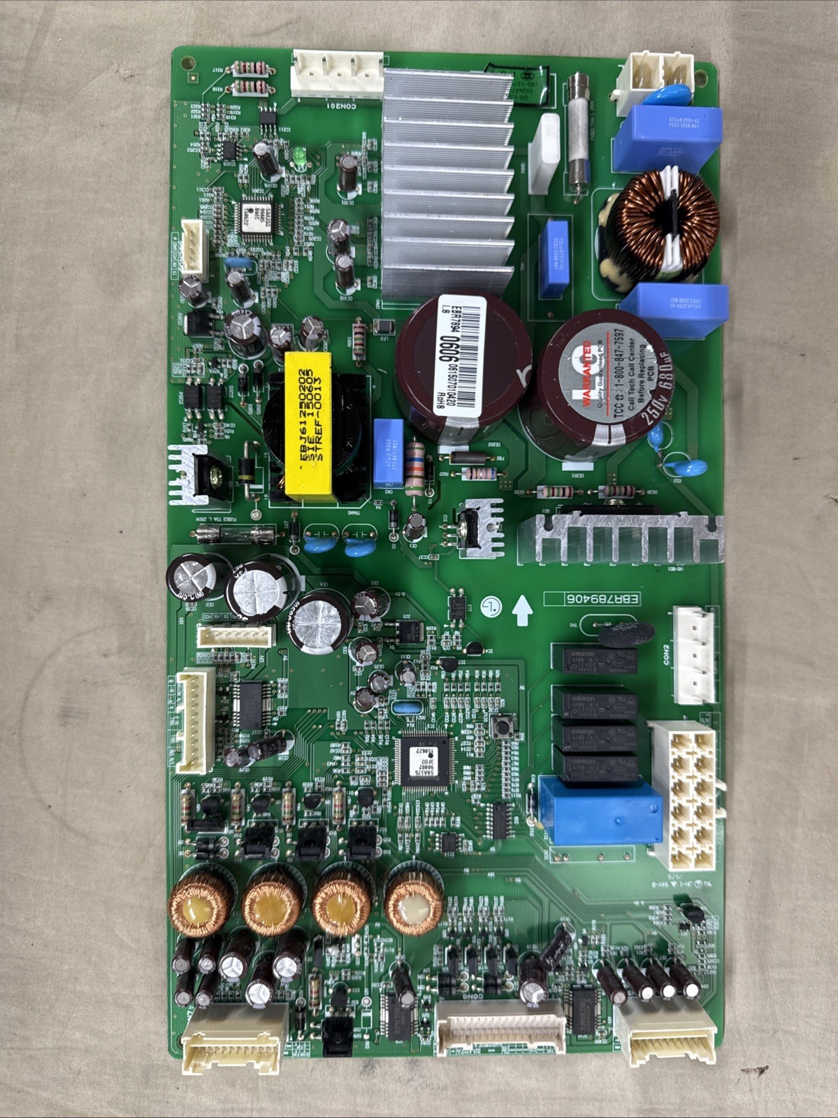 Refrigerator Electronic Control Board Replacement for LG Main PCB EBR78940615