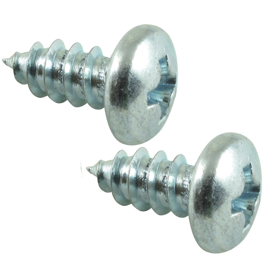 Framer Supply #6 3/8″ Pan Head Philips Zinc Plated Sheet Metal Screws, 100 Pack