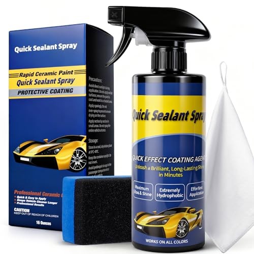 500ML Ceramic Coating for Cars: Quick Effect Coating 16.9 Fl Oz (Pack of 1)