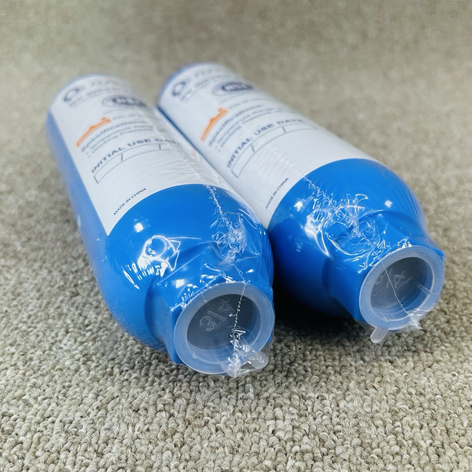 Inline RV Water Filter 2 Pack Reduces Odors Chlorine & Sediment Camping Outdoors