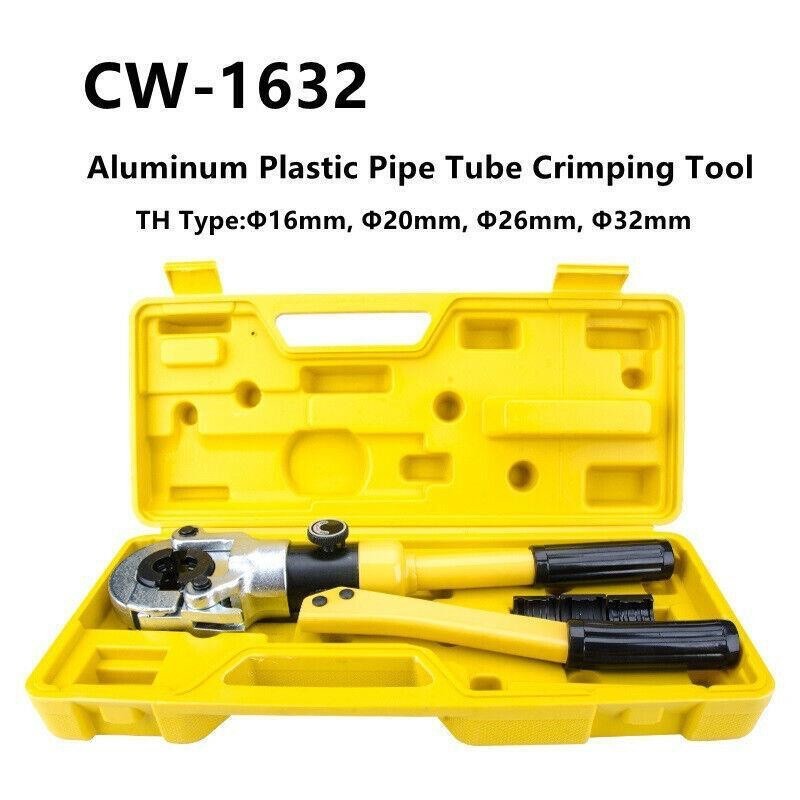 Hydraulic Pex Pipe Aluminum Plastic Pipe Tube Crimping Tool CW-1632 Floor Heatin