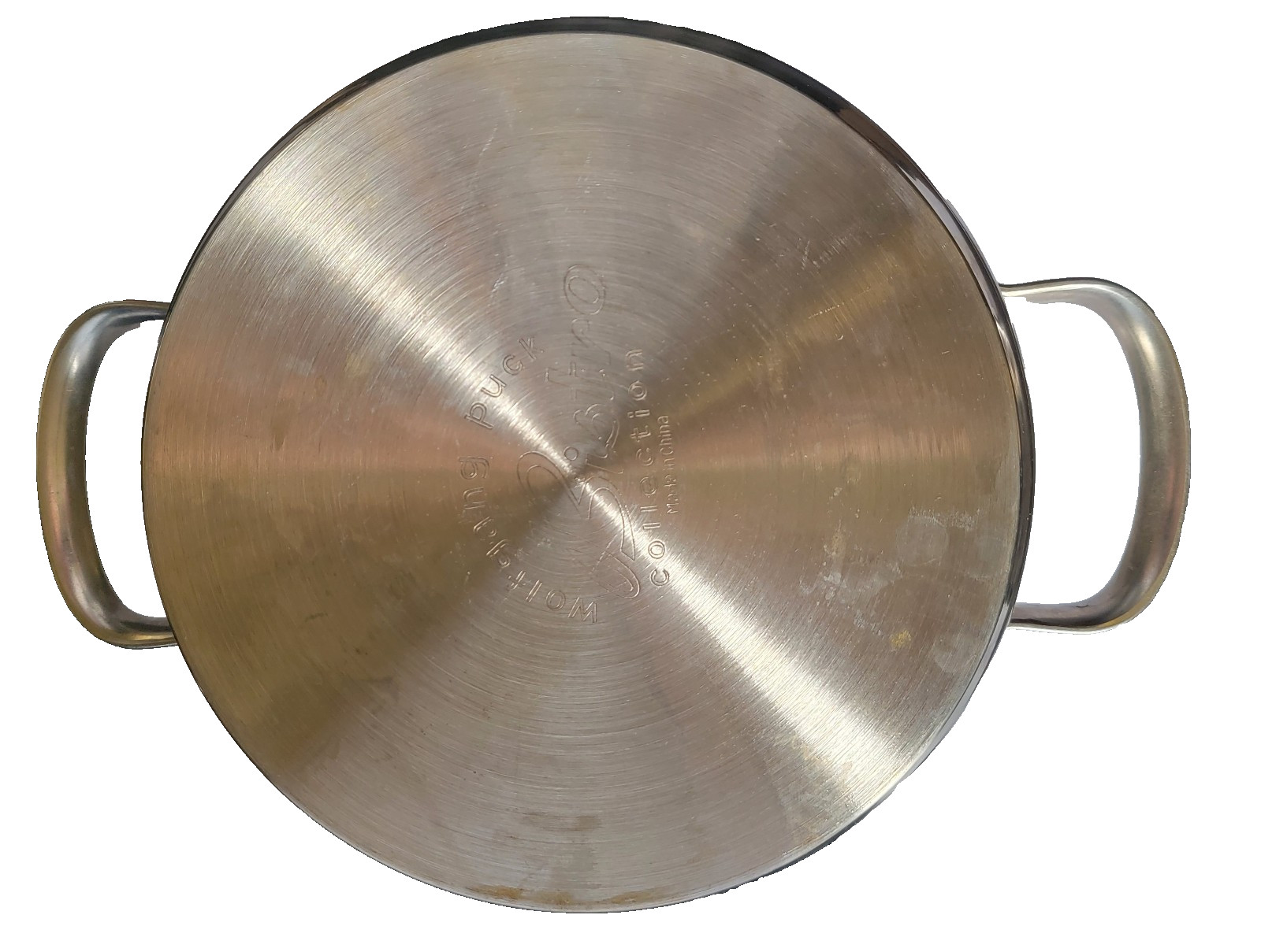 Wolfgang Puck 8″ Deep Stainless Sauté Pan Skillet Cookware Frying Pan NO LID