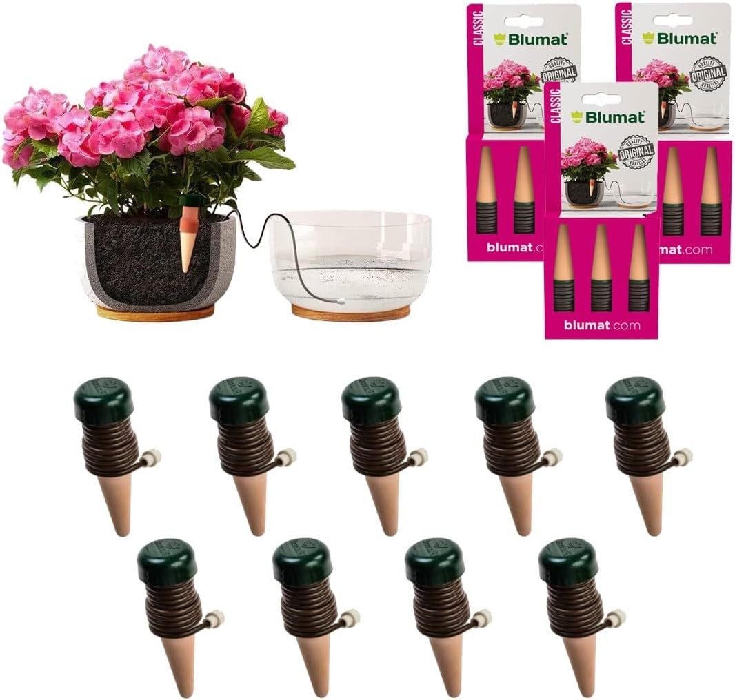 Classic Self-Watering Stakes – Automatic Drip Irrigation System for Indoor Pl…