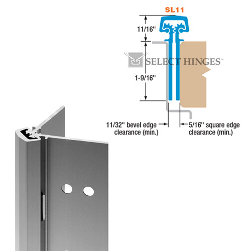 Select Hinges SL11HDEPT95DB SL11BRHD-EPTVD 95″ DKBRZ HINGE