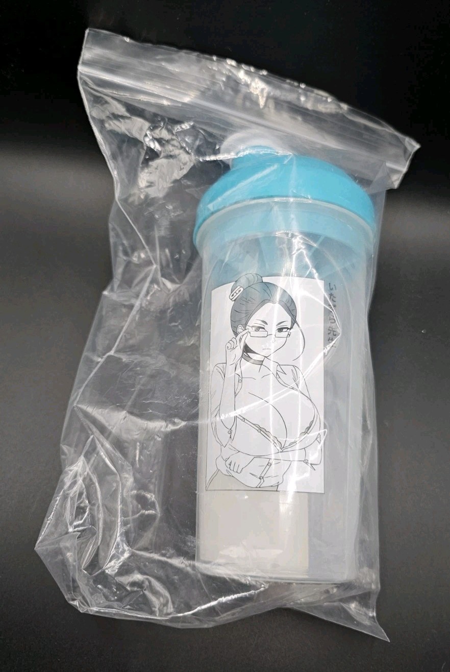 Gamersupps Teacher Waifu Shaker Cup S3.6 + Sticker New – FREE SHIPPING