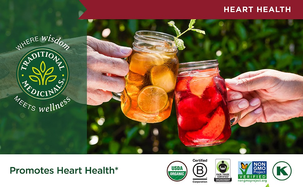 Organic, Hibiscus Tea – Supports Normal Heart Health & Cardiovascular