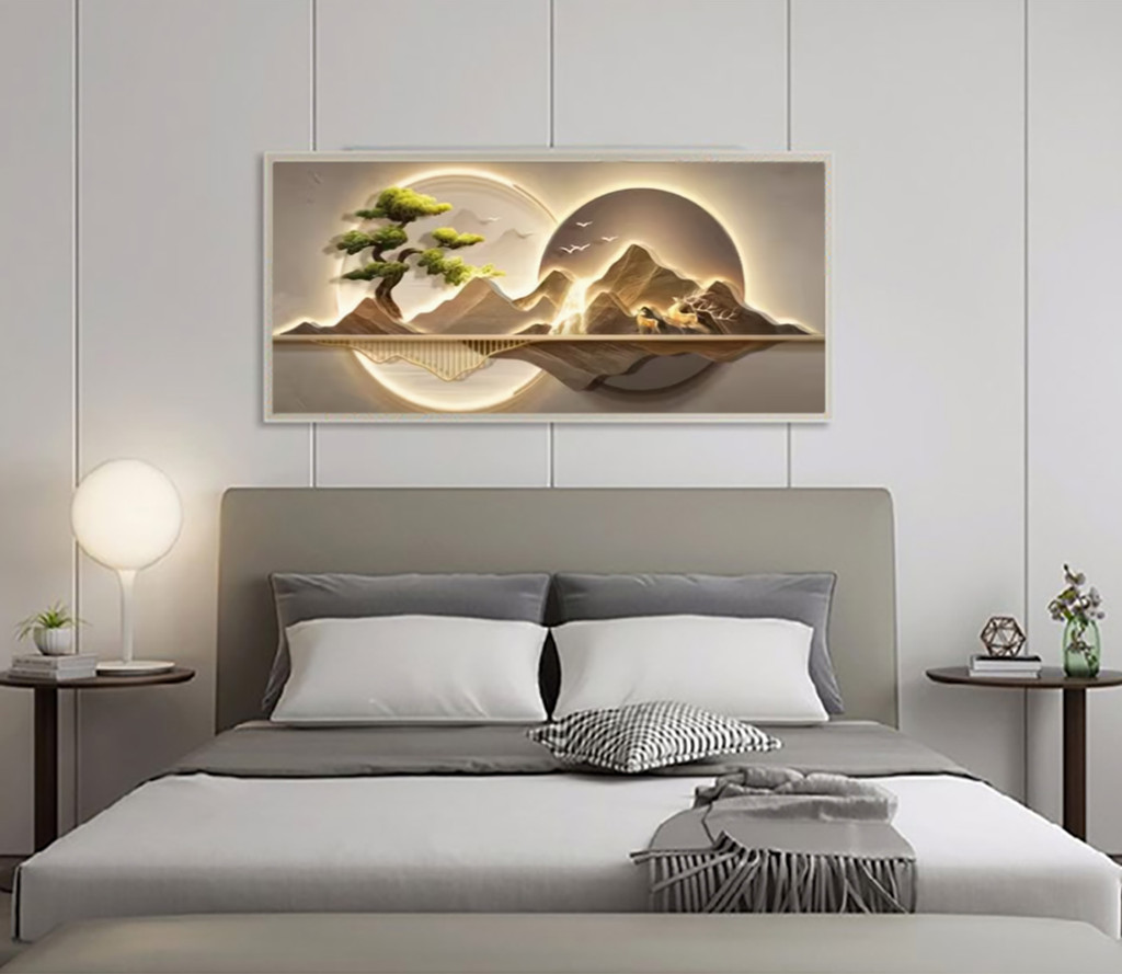 Abstract Wall Decor Image Vector File Design