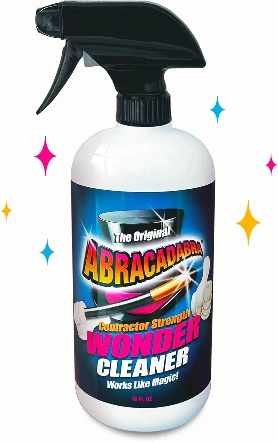 Abracadabra® Contractor Strength Wonder Cleaner – As Seen on TV – 16 fl oz – Gun