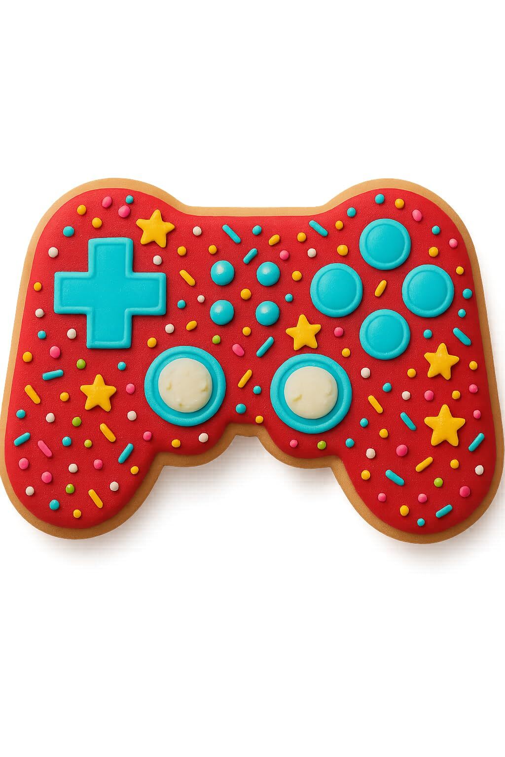 Game Controller Cookie Cutter – Style 2, 4.25×2.45 Inches