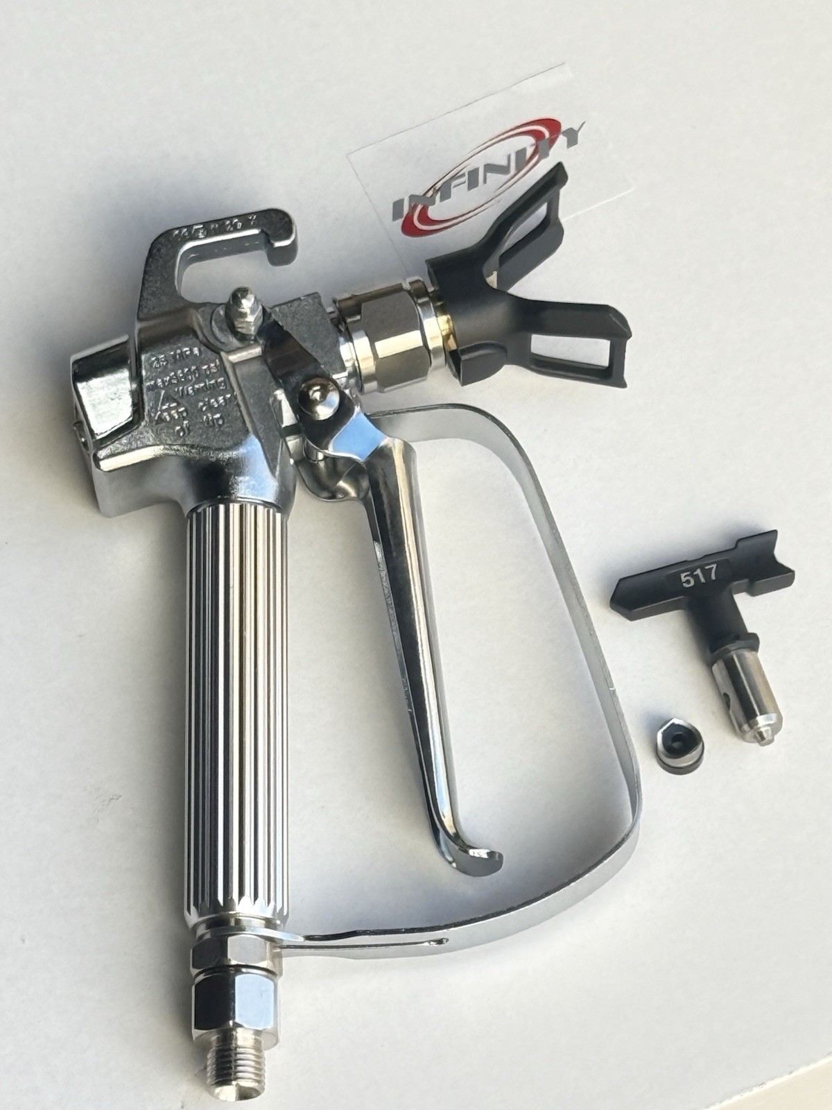 3600PSI Airless Paint Spray Gun RAS 517 Tip + Nozzle Seat Guard for Sprayers