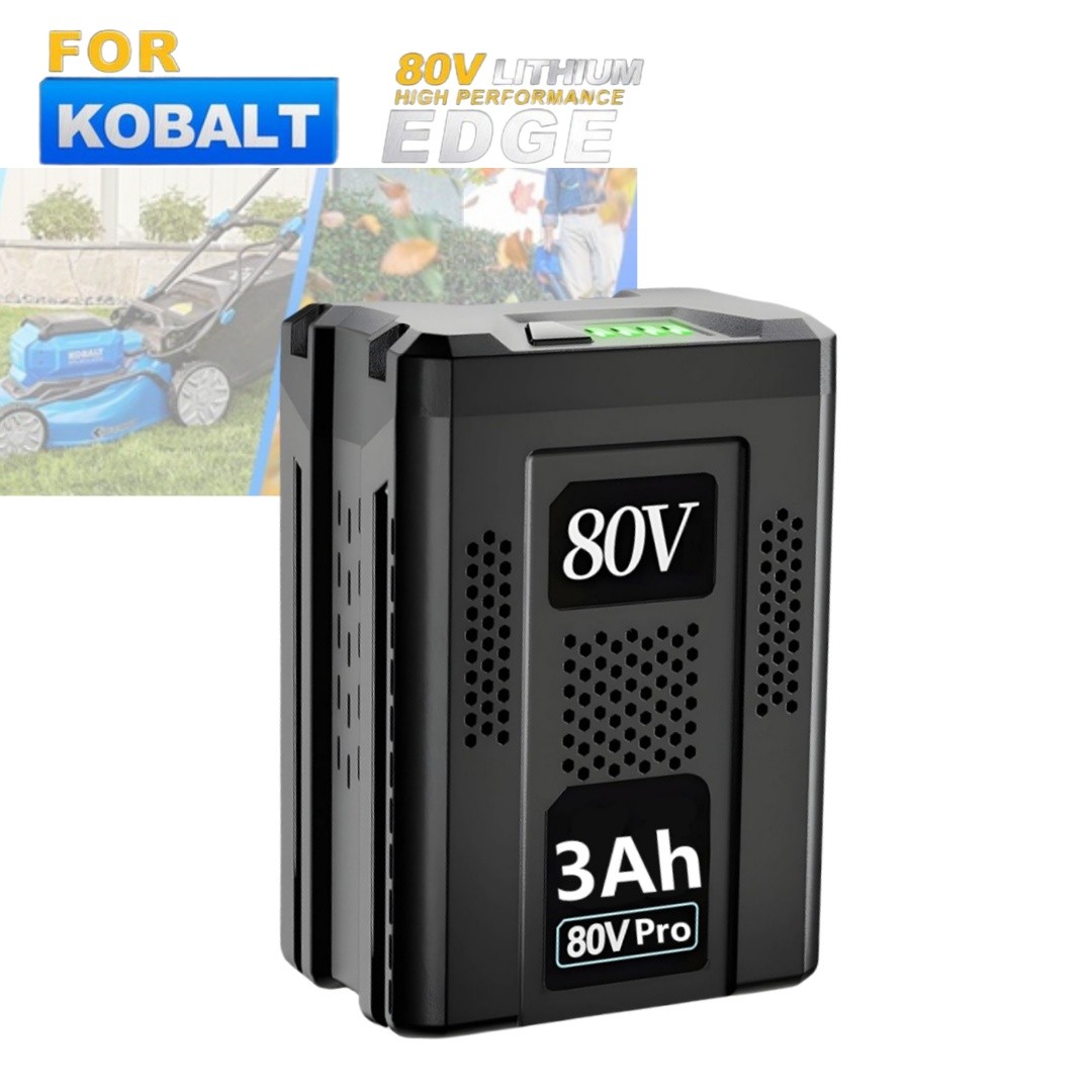 1/2/3/4PCS 3.0Ah 80V Max Lithium Battery for Kobalt KB2580-06 KB280-06 KB680-06