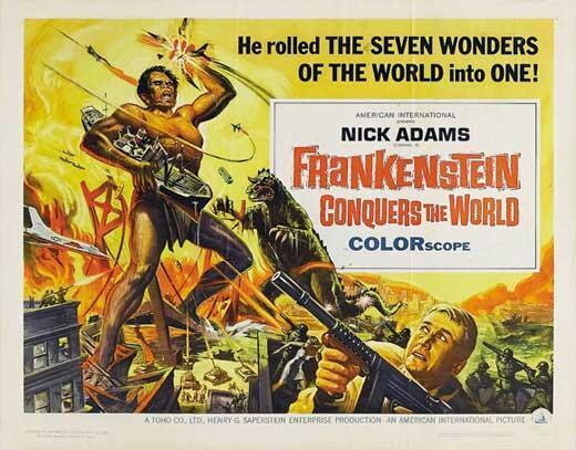 71035 Frankenstein Conquers the World Tadao Takashima Wall 36×24 POSTER Print