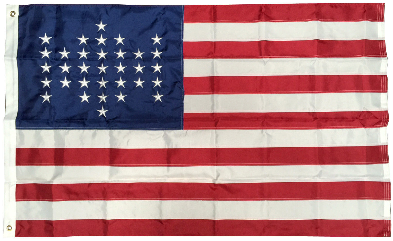3×5′ American 33 STAR Flag Fort Sumter EMBROIDERED NYLON Old Glory Spangled USA
