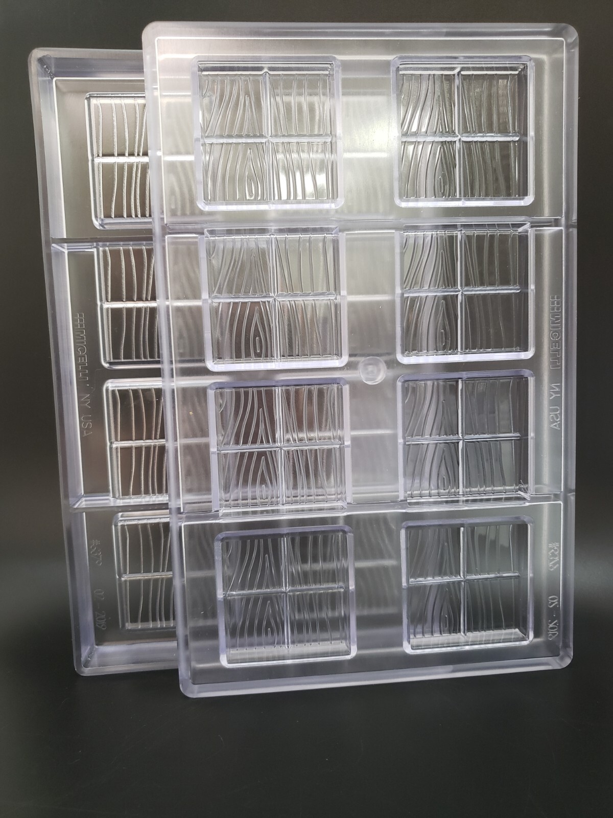 5 – Micelli NY USA Artisan Polycarbonate Chocolate Bar / Candy Molds No. 6279
