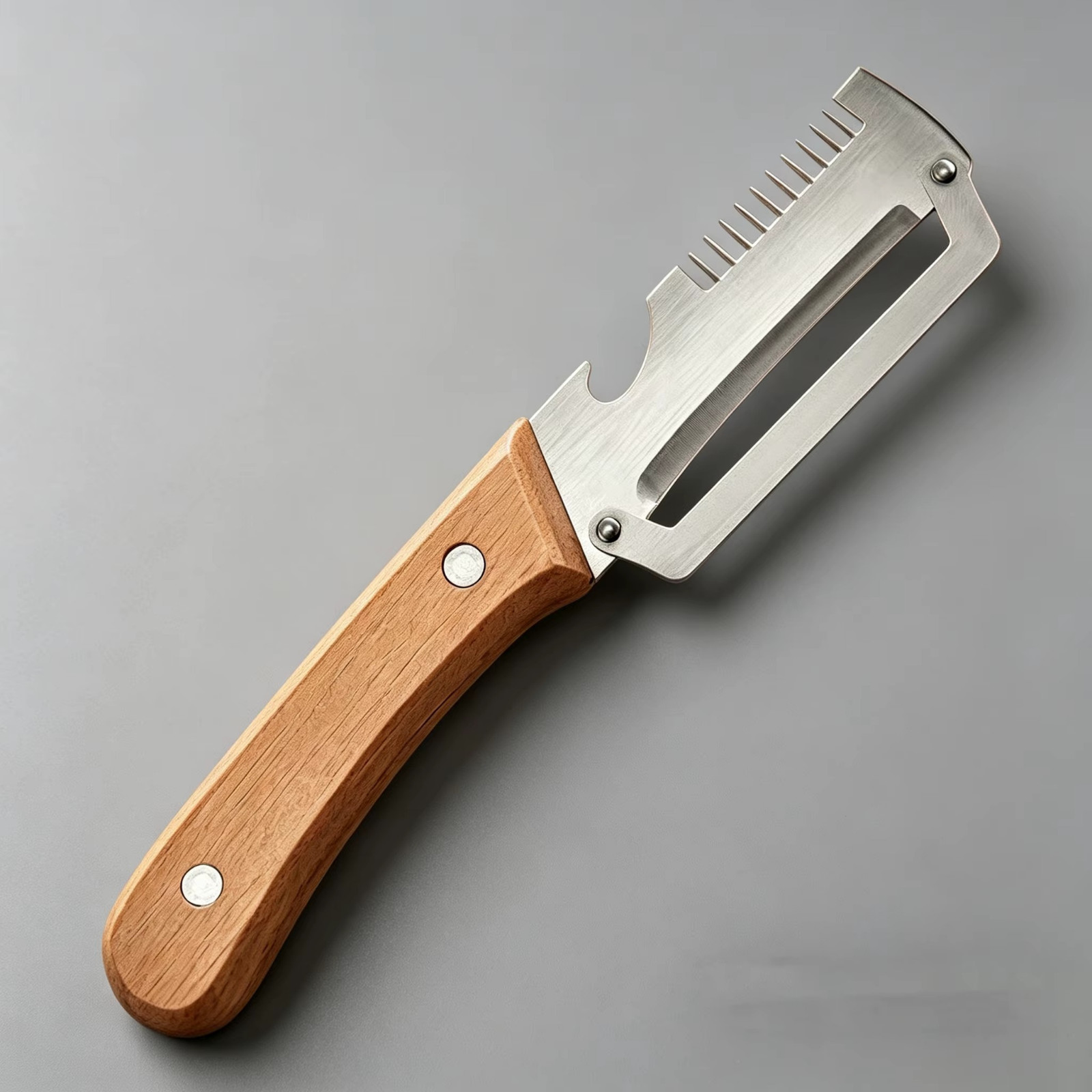 NEW 2 in 1 Multi-Functional Vegetable Peeler for Kitchen Stainless Steel Peeler
