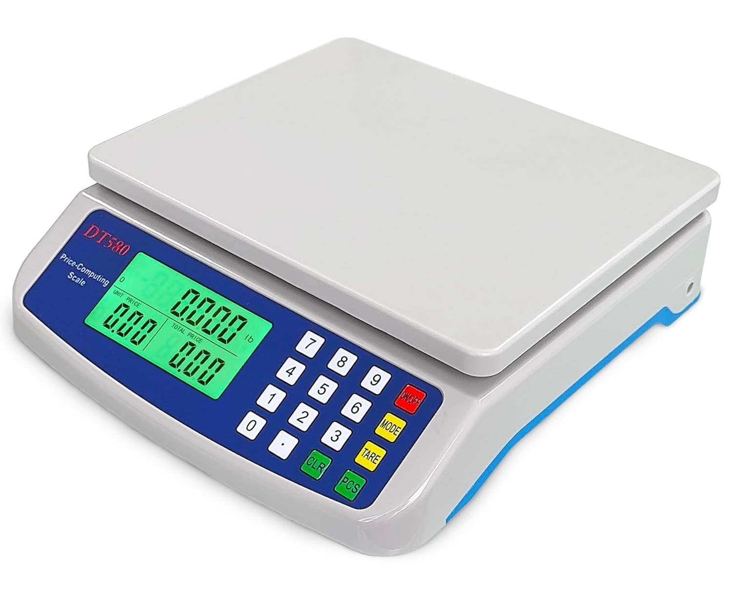 Báscula digital grande para alimentos comercial de 30 kg/66 lb