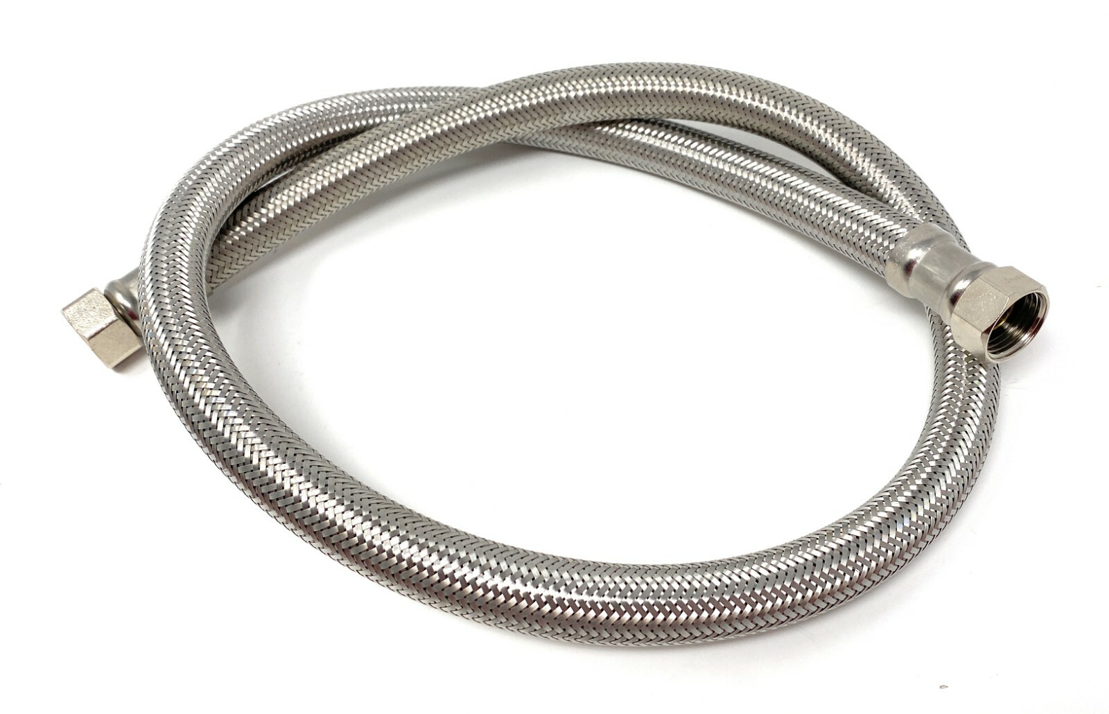 1/2″ Water Heater Boiler Hose Flexible Braided Stainless Steel High Pressure
