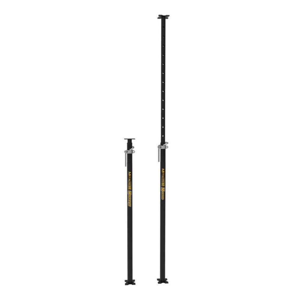 MetalTech Adjustable Shoring Jack Post 66-120 in Heavy Duty Steel 8850 lb Load