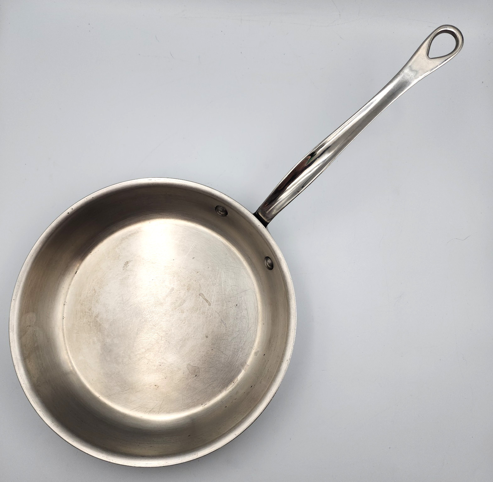 Mauviel M Cook B 5 Ply Stainless Steel 10.2 Inch Frying Pan France