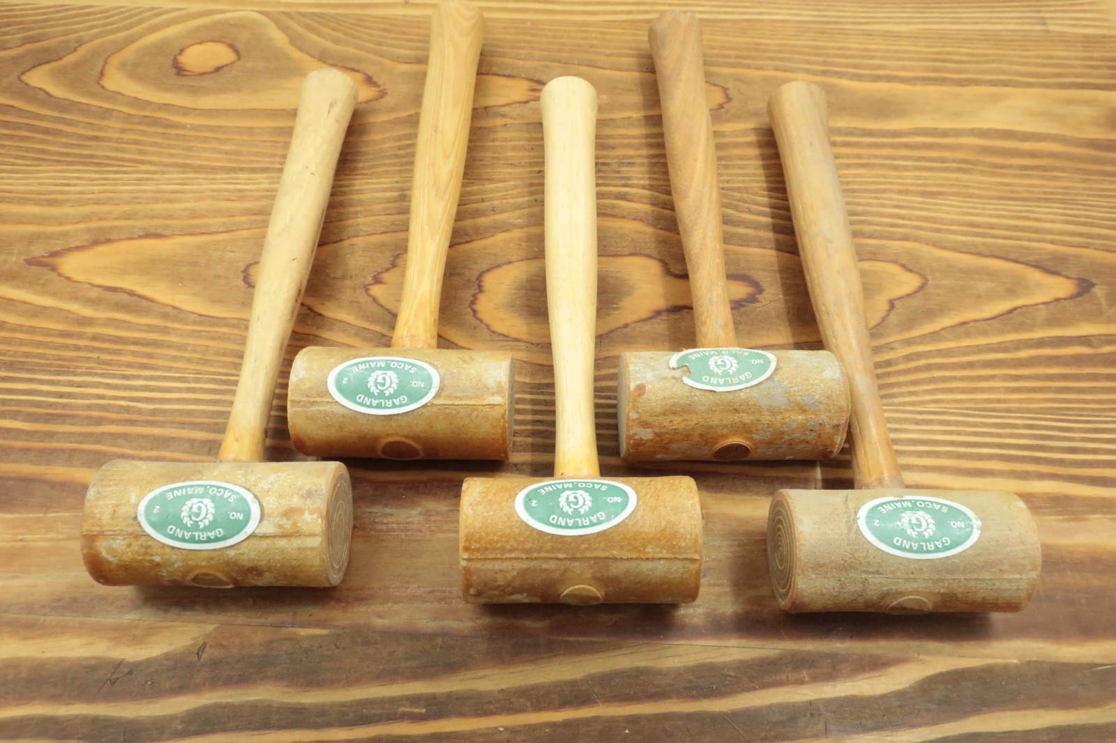 Garland 11002 Weighted Rawhide Mallet 6 oz Size 2 – 1 1/2″ Face NOS 1 Per Order