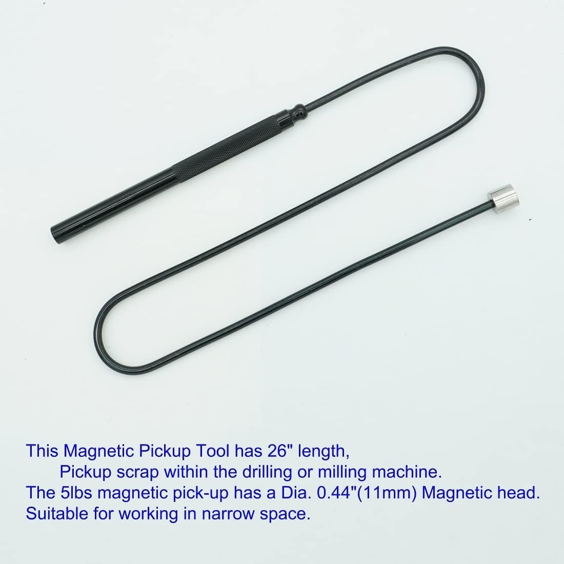 Flexible Magnetic Pickup Tool Set2LB & 5LB 26 Bendable Extension Magnetic Pickup