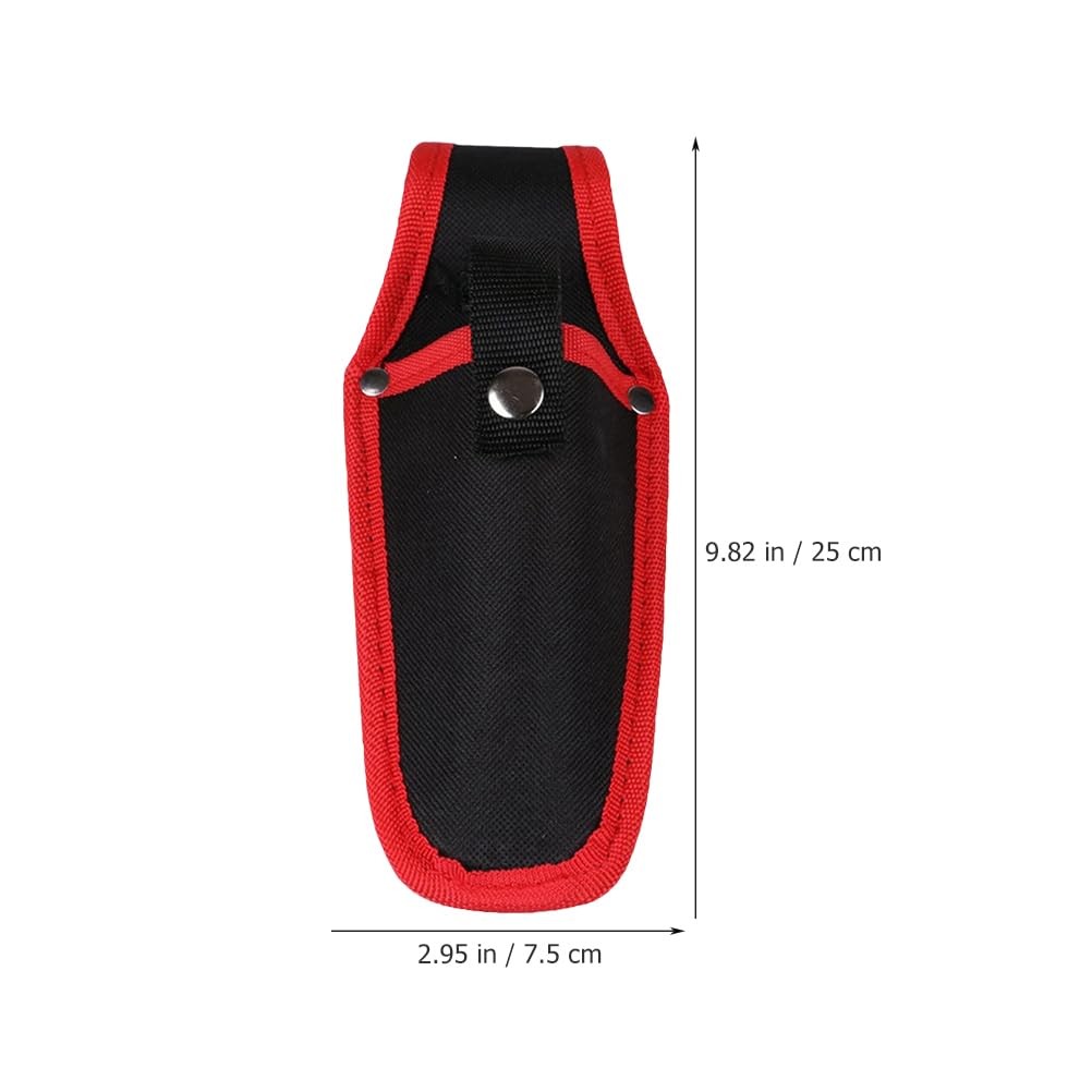 Garden Canvas Pruner Pouch 9.84In Lightweight Portable Scissor Cover with Bel…