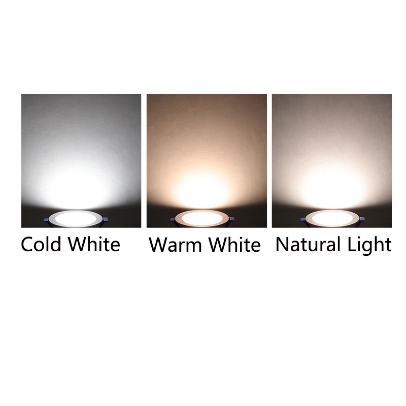 10Pcs Dimmable LED Downlight 7W Recessed Ceiling Panel Light Spotlight AC85-265V