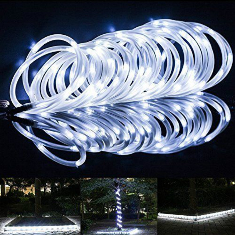 Solar String Lights Outdoor LED Night Light Landscape Twinkle Fairy Patio Lights