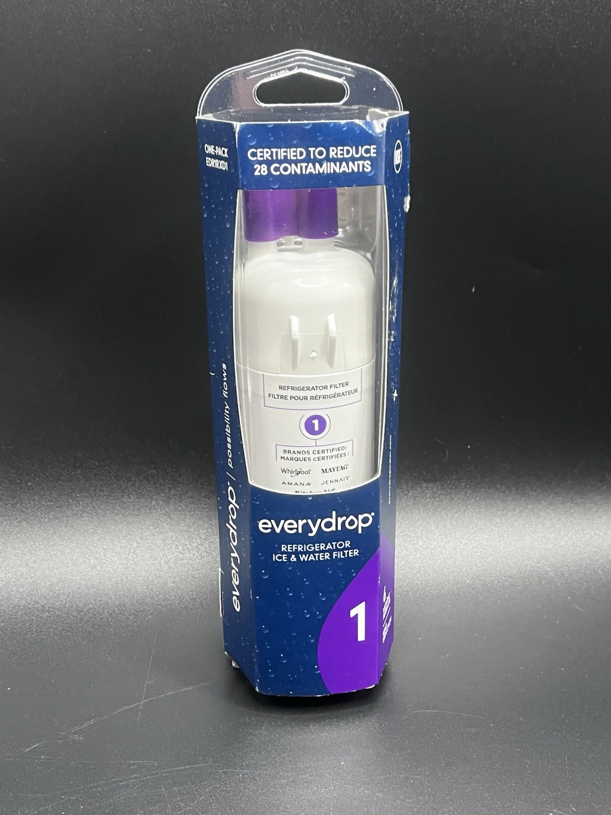 NEW EveryDrop # 1 EDR1RXD1 W10295370A Water Filter OEM Genuine