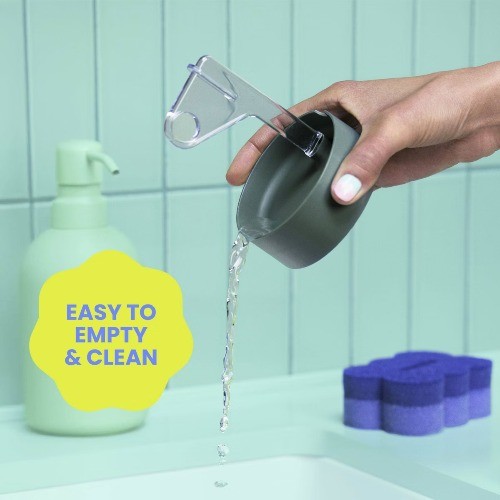 Wipe Dish Sponge with Drain + Dry Stand: Foam Material, Cleaning Tools