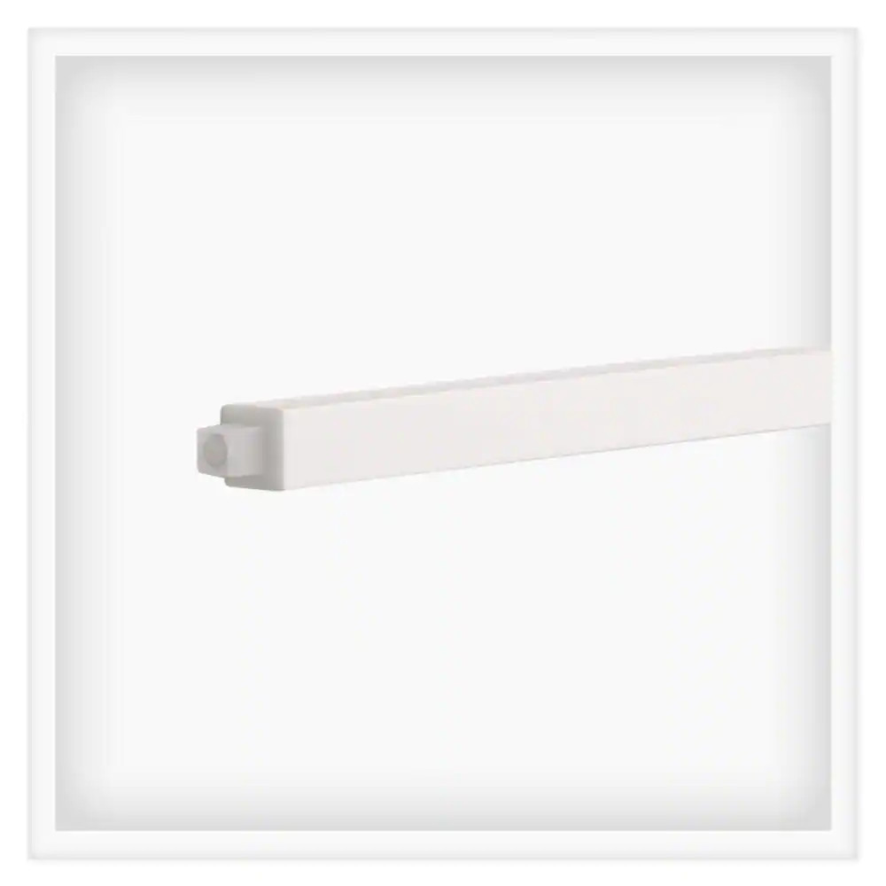 Replacement Durable Bath Towel Bar 24 Inch White Color Bathroom Decor Renovation