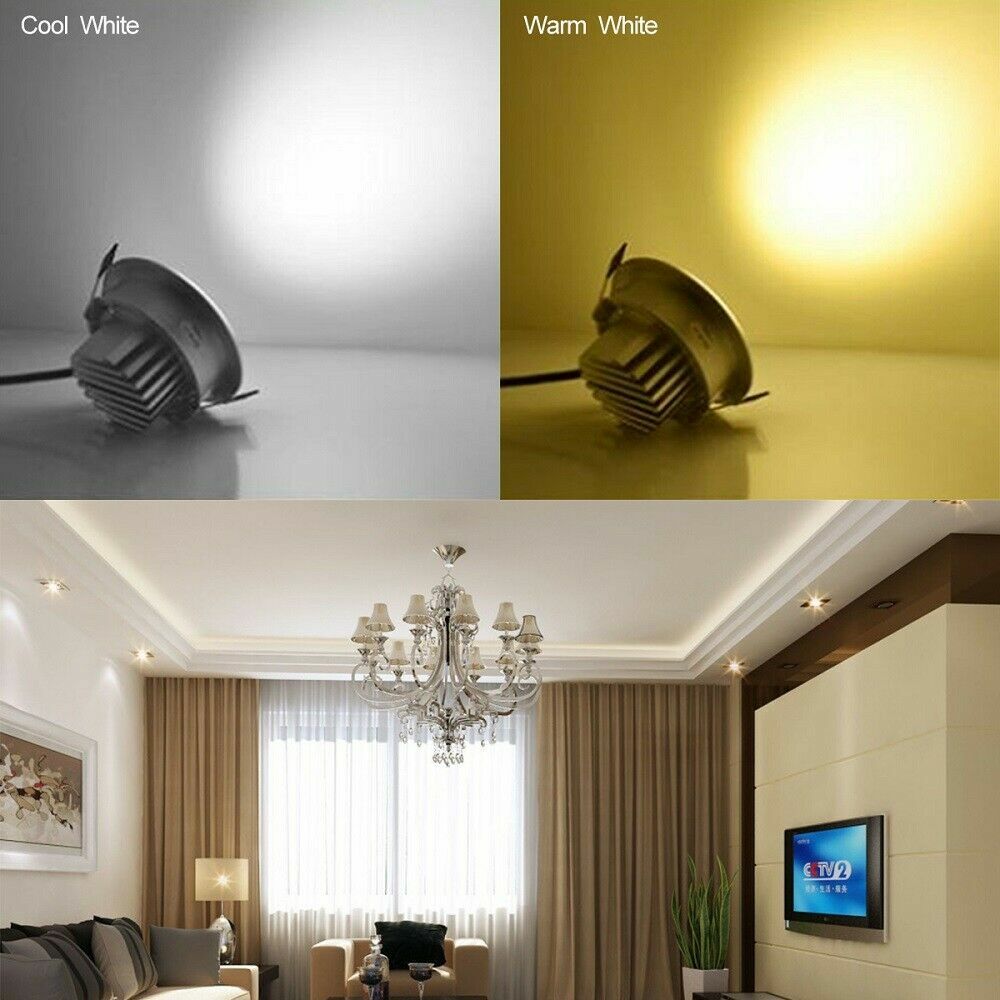 10Pack LED Ceiling Light Recessed Dimmable Downlight Spotlight with LED Drivers